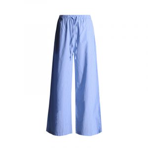 Women's Pants Pure and Sweet Striped Casual Trousers Summer Loose-Fit Wide-Leg Pants
