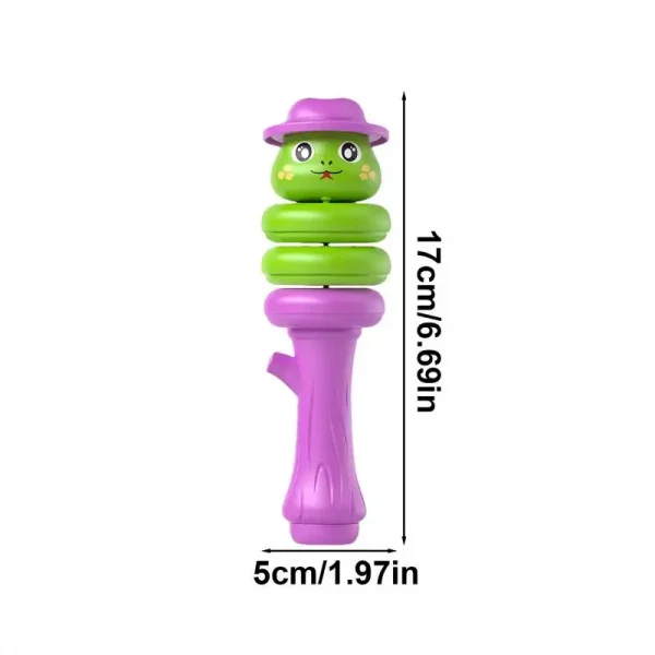 Cartoon Snake-Shaped Whistle Twisting Snake Rotating Duck Dragon Decompression Swinging Force Control Balance Toy