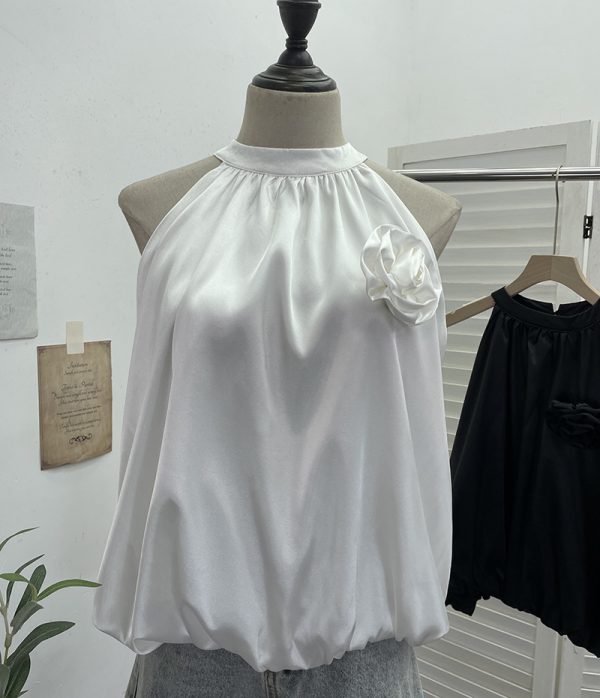 Off shoulder neck vest for women