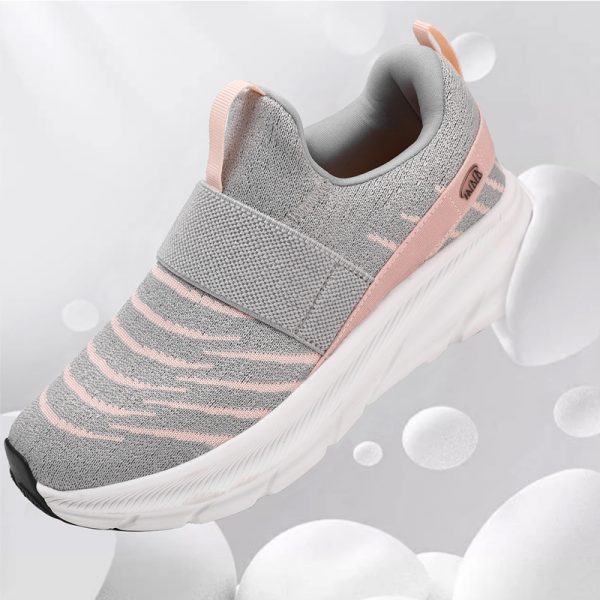 Big Size Women's Shoes, Soft Sole Comfortable Middle-aged and Elderly Walking Shoes, Slip-on Ultra-light Outdoor Sports Shoes