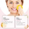 EELHOE Turmeric Kojic Acid Cleansing Pads Exfoliating Pads Facial Sponges For Cleansing Exfoliating Daily Cleansing Skin Care (40 PCS)