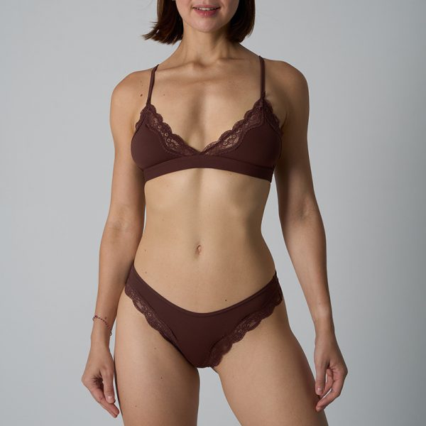 Lace Bra Set Sexy Lingerie Underwear  and Breathable Intimate Panty Set for Women