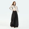 Women's Pants Casual Sports Trousers with Drawstring Pockets and Wide Leg Design