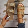 Women's slippers for outdoor wear in summer, forest-style retro thick-soled hemp rope lazy casual sandals