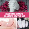 Hand Casting Kit, Three-Dimensional Hand Model Plaster Clone Model Homemade Commemorative Gift Crafts