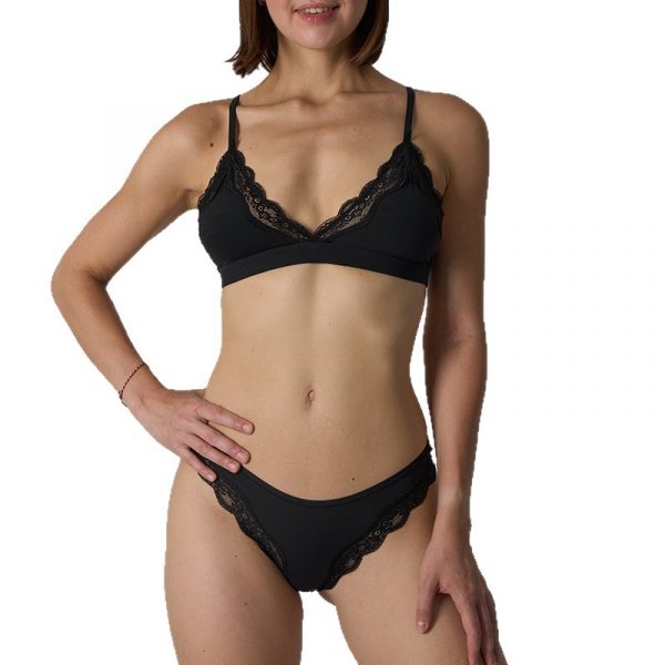 Lace Bra Set Sexy Lingerie Underwear  and Breathable Intimate Panty Set for Women