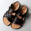 Cork Sandals Men Hollow Two-Way Men Summer Large Size Flat Sandals Beach Shoes