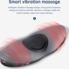 Waist Massager Lumbar Traction Inflatable Hot Compress Back Cervical Stretcher Massage Air Pressure Reduce Relief Pain