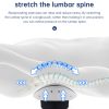 Waist Massager Lumbar Traction Inflatable Hot Compress Back Cervical Stretcher Massage Air Pressure Reduce Relief Pain