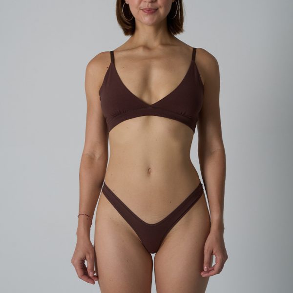 Women's Seamless Breathable Underwear Set Without Pads and Steel Rings