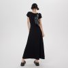 Women's Dress Slimming Elegant Long Dress Waist-Cinching Pure Desire