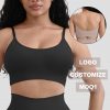 One-Piece Tank Bra Without Gathered Side Large Size Breast Minimizer Women's Underwear