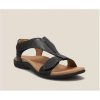 Flat bottomed arch massage Velcro one line casual beach sandals