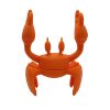 Crab pot edge clip crab silicone tableware holder spoon holder steam radiator anti slip spoon holder anti overflow device