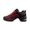 Comfortable mesh breathable fashionable women's dance shoes with soft sole and height increasing dance shoes