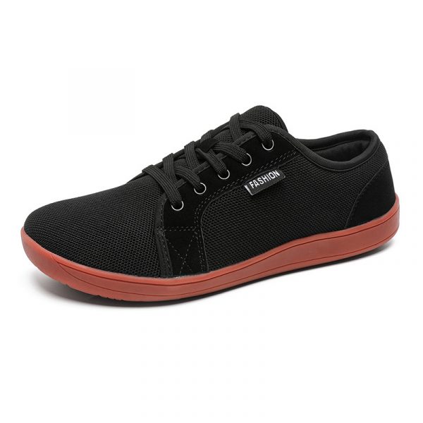 Wide Head Barefoot Shoes for Men and Women, Large Size 48, Casual Sports Shoes, Summer Breathable Mesh Shoes for Men