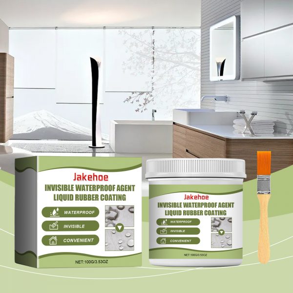 Jakehoe Invisible Waterproof Sealant Waterproof Invisible Glue Seals Household Smash Free Brick Waterproof Paint