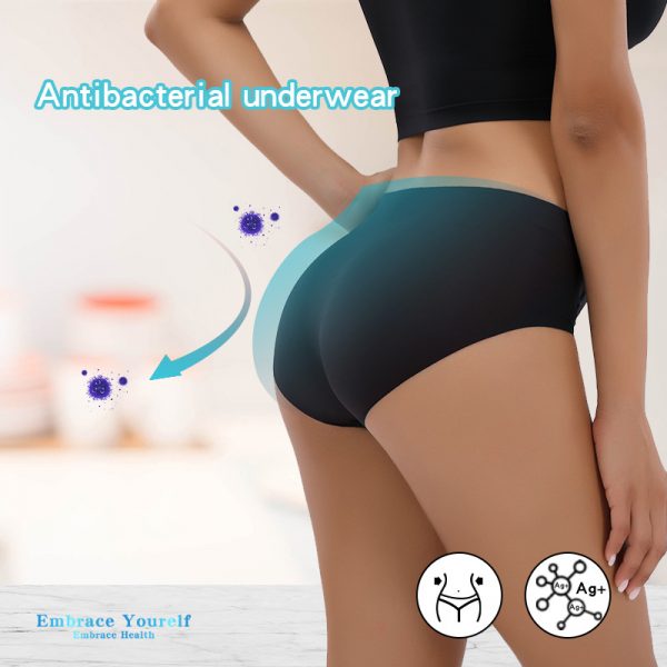 Underwear Women's Mid-Waist Hip-Lifting Breathable Ladies' Briefs