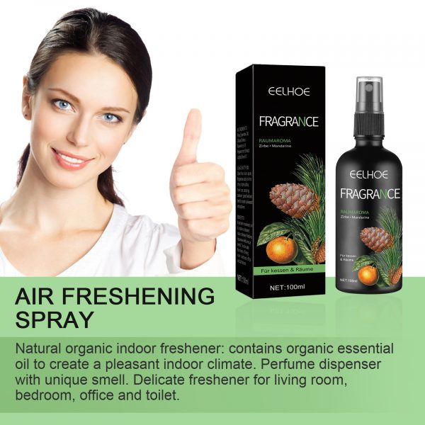 EELHOE  Air Freshening Fragrance Spray, Indoor Bedroom Lasting Fragrance Toilet Car Deodorant Freshener