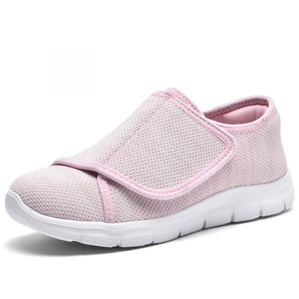 Mesh lightweight breathable Velcro women's shoes casual single shoes comfortable sports shoes for women