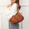 Vintage women's handbag large capacity single shoulder crossbody bag