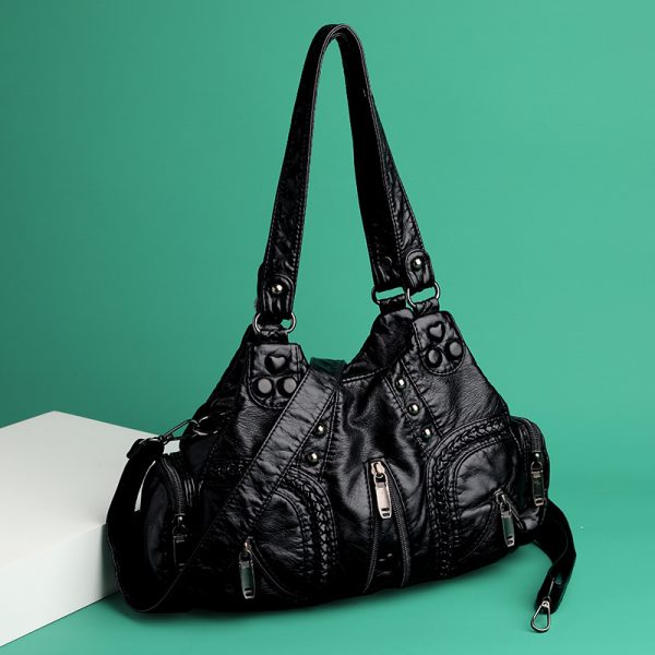 Vintage women's handbag large capacity single shoulder crossbody bag
