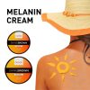 OUHOE Black Cream Aloe Vera Gel, Sunburn Repair Gel Summer Beach Tanning Lotion