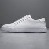 Extra Large Size Faded Retro Skate Shoes Casual White Shoes British Style Men's Shoes