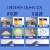 Jaysuing Waterproof Welding Adhesive 50g, Box Cast Iron Sealant Ab Adhesive Anti-Repair Agent For Leak Sealing And Metal Bonding