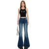 Women's Low Waist Flared Jeans New Non-clinging Casual Versatile Floor-length Trumpet Pants