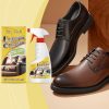 Jue-Fish Leather Cleaner, Sofa Leather Stain Cleaner Leather Furniture Refurbished Cleaning Care Agent