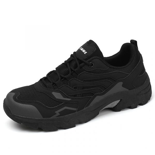 Outdoor Hiking Shoes Wide Fit Breathable Anti-Slip Durable Camping Trekking Shoes for Men and Women