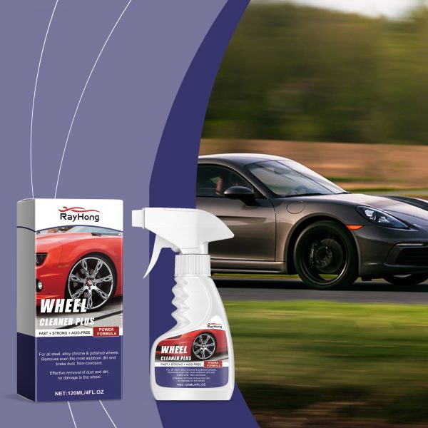 Rayhong Car Wheel Cleaner Car Wheel Wheel Hub Yellow Cleaning Stains Repair Wheel Rust Removal