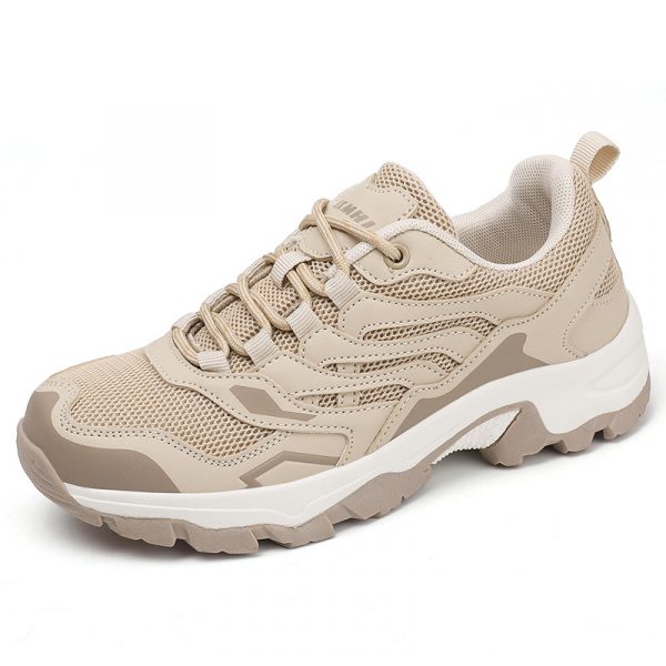 Outdoor Hiking Shoes Wide Fit Breathable Anti-Slip Durable Camping Trekking Shoes for Men and Women