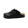 Baotou round headed flat bottomed slippers with shallow mouth