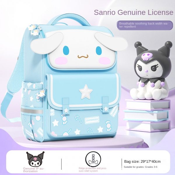 Cromi Backpack for Girls and Children in Grades 1-6 - Spine Protection and Load Reduction