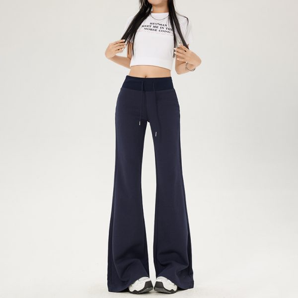 Women's Pants Casual Trousers for Women Hoof-length Floor-length Pants