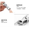Factory Direct Sale Of Large-Opening Thick-Nail Nail Clippers (Black) With Built-In Splash-Proof Stainless Steel Nail Clippers And Iron Box Sets