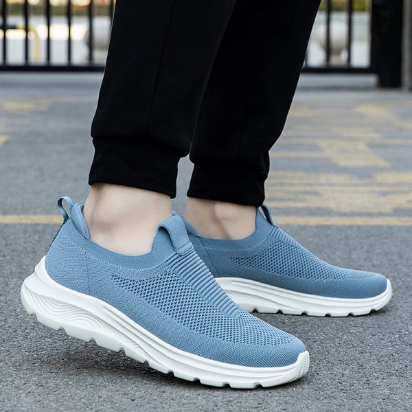 Spring Summer Autumn Elderly Shoes Parent-Child Shoes Slip-On Casual Men's Walking Shoes Classic Style