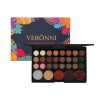 VERONNI 29-color eyeshadow matte pearlescent earth-tone eyeshadow smoky makeup multi-color eyeshadow palette