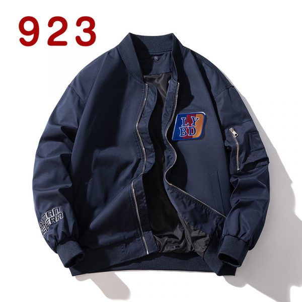 Autumn and Winter American Casual Embroidered Cotton Jacket for Men and Women, Loose Thick Baseball Padded Coat Trendy Outerwear