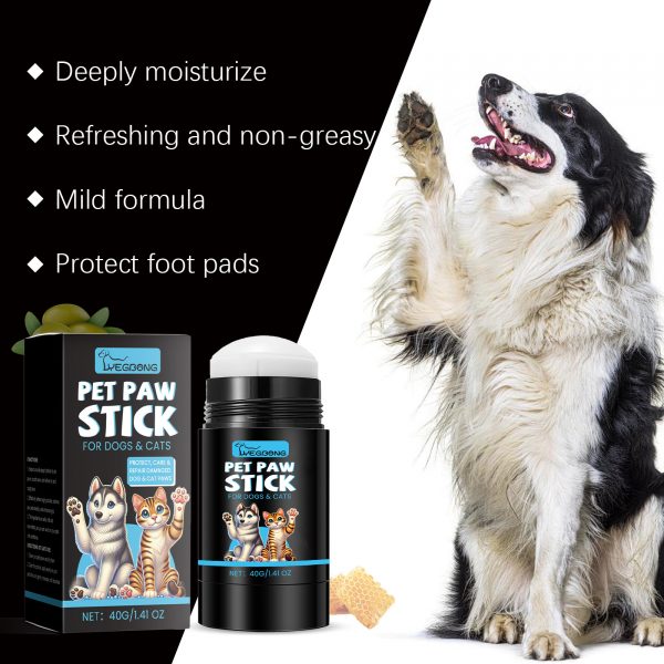 Yegbong Cat And Dog Paw Ball Cream Moisturizing Paw Care Pet Foot Moistening Anti-Cracking Soft Foot Paw Care Cream