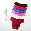 Women's sexy underwear with open crotch lace