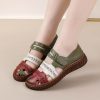 Cowhide mom sandals for women non slip cowhide sole soft sole genuine leather women's shoes flat bottom