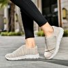 Mesh lightweight breathable Velcro women's shoes casual single shoes comfortable sports shoes for women