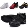 Comfortable mesh breathable fashionable women's dance shoes with soft sole and height increasing dance shoes