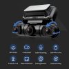 Hainatech 360 Degree View 4 Channel Dash Cam Front And Rear Inside Left Right, Dash Camera For Cars, Built-in GPS WiFi Night Vision, 24  7 Recording Parking Mode Monitor, Free 128G Card