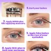 A Multi-style Hybrid False Eyelash Extension Set, The False Eyelashes Are Easy To Wear And Apply, Creating The Perfect Eye Makeup False Eyelashes