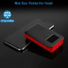1Pc 1W MAh Portable Power Bank External Battery Pack Charger Dual USB Charge Interface With LCD Display Flashlight Type C Micro USB Lightning Input