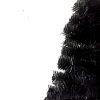 7.5 Ft. Black Slender Artificial Christmas Tree Including Collapsible Metal Stand
